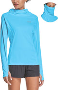 baleaf Women's SPF Shirts Long Sleeve Shirts UPF 50+ Hoodie Rash Guard