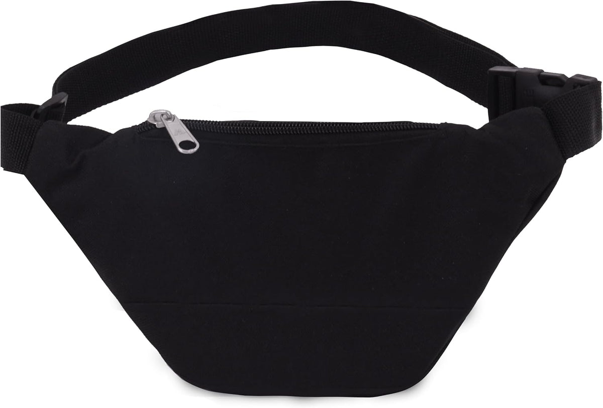 Everest Signature Waist Pack - Large, Black, One Size,044XLD-BK