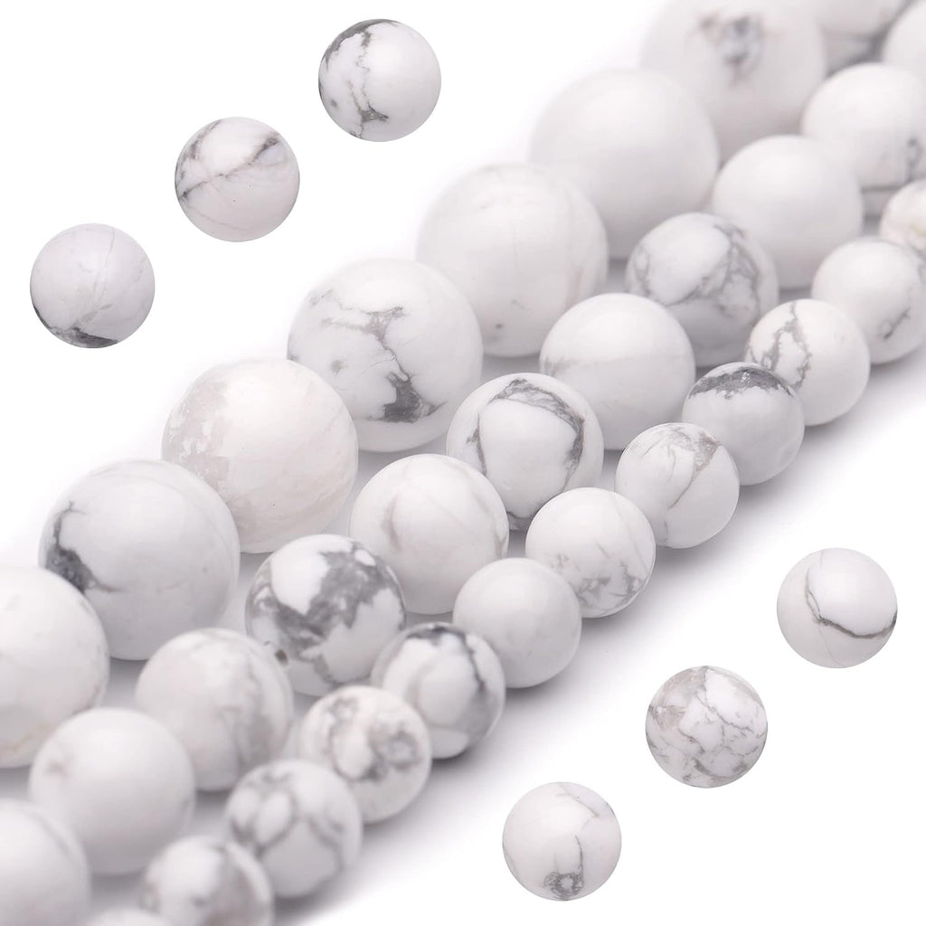 Youngbling Natural Gemstone Beads for Jewelry Making,6mm Mixed Blue Imperial Jasper Polished Round Smooth Stone Beads for Bracelet Necklace 15 Inch