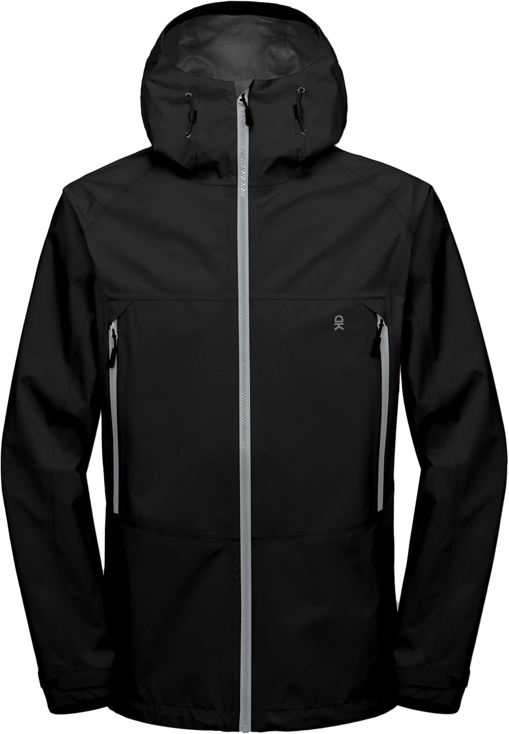 Little Donkey Andy Men's High-performance 3L Hard Shell Waterproof Rain Jacket Breathable Rain Gear for Hiking,Travelling