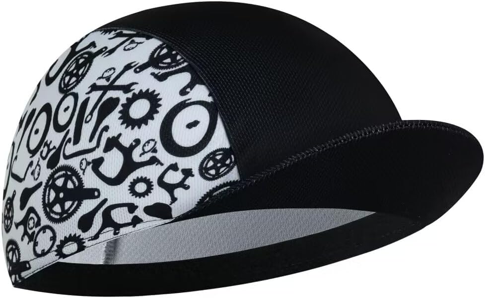 Cycling Cap for Man and Woman Cycling Hat Under Helmet-Polyester Breathable Sweat Absorbent