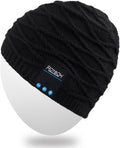 Rotibox Bluetooth Beanie Hat with Headphones for Outdoor Sports Xmas Gifts