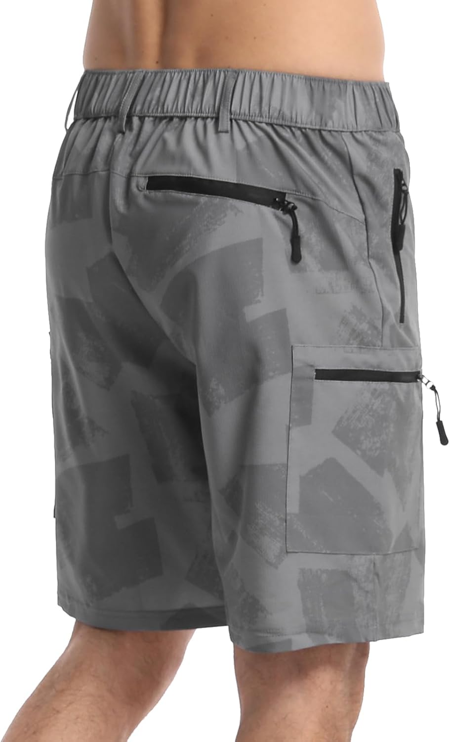 Suwangi Mens Hiking Cargo Shorts Casual Travel Tactical Short for Men