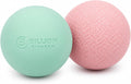 5BILLION FITNESS 2 Pack Massage Lacrosse Ball Set Deep Tissue Massage Balls