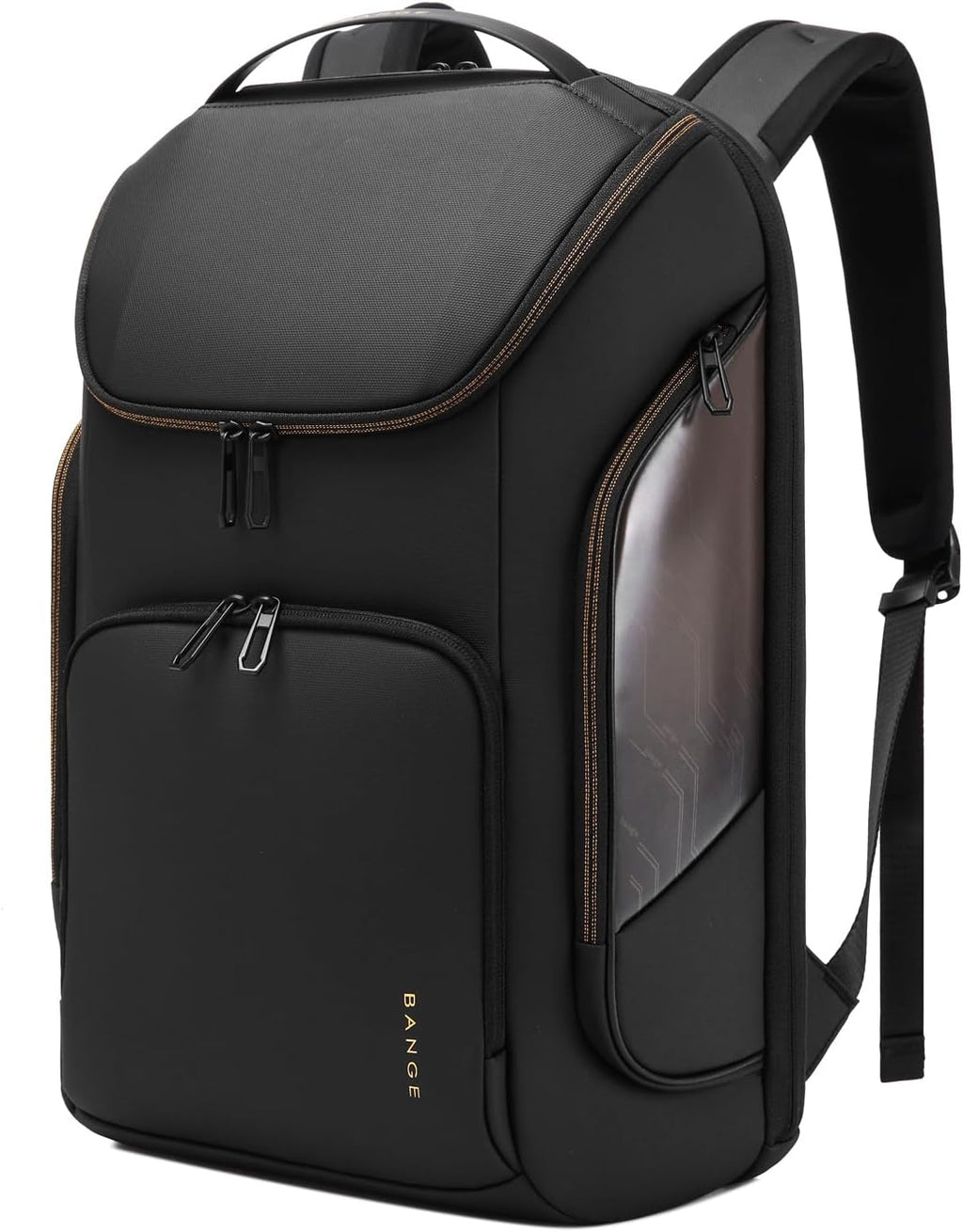 BANGE Business Smart Backpack Waterproof fit 15.6 Inch Laptop Backpack with USB Charging Port,Travel Durable Backpack