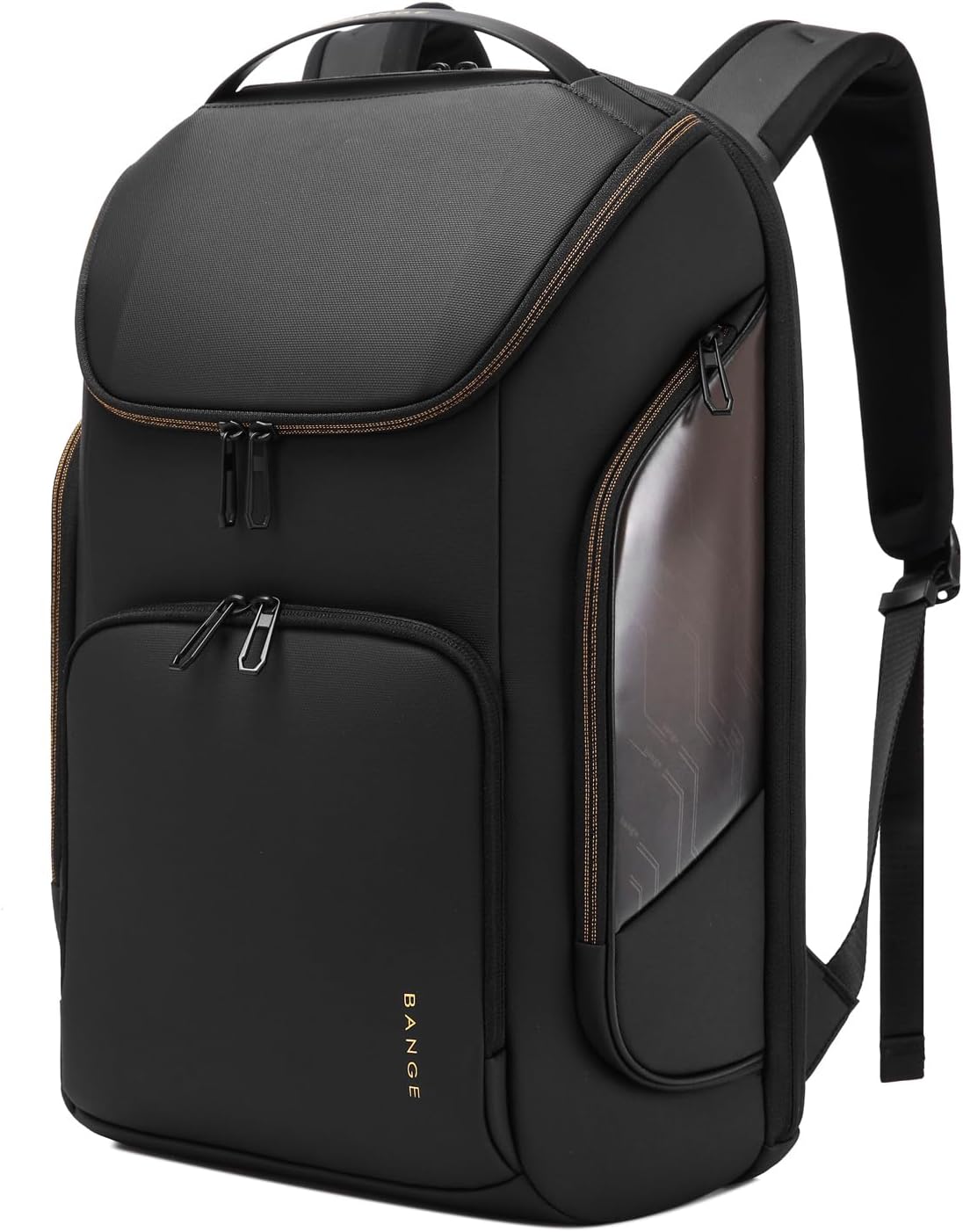 BANGE Business Smart Backpack Waterproof fit 15.6 Inch Laptop Backpack with USB Charging Port,Travel Durable Backpack