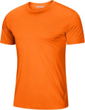 MAGCOMSEN Men's Short Sleeve UPF 50+ T-Shirt Quick Dry Workout Athletic Running Swim Tops Tee Rash Guard Performance Shirts