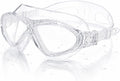 Adult Swim Goggles, Liquid Silicone Anti Fog Swimming Goggles for Men and Women with Anti-Fog/UV & 180° Clear View