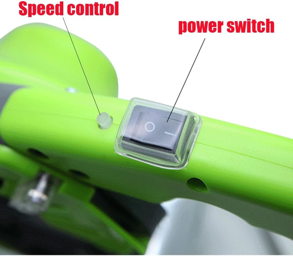 250W Cordless Fabric Rotary Cutter Electric Fabric Scissors, Round Blade Cutting Machine, 5 Speed Adjustable, LED Light, 20mm / 0.78" Cutting Thickness, with Lithium Ion Battery and Charger