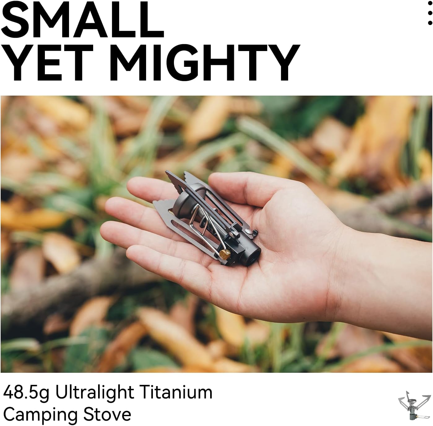 Fire-Maple Hornet II Portable Camping Stove Ultra Light Titanium Gas Stove