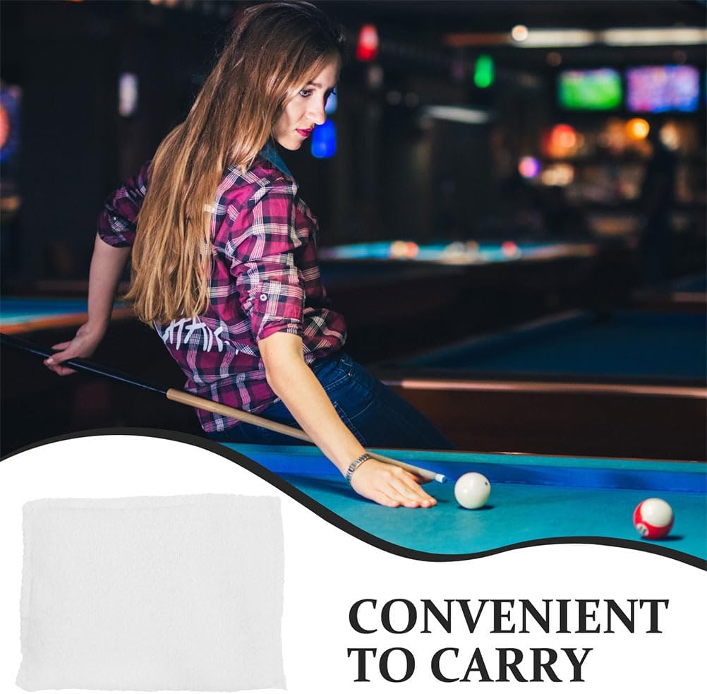 Didiseaon 4 Pack Billiard Talcum Powder Bags for Dry Hand Grip Pool Cue Powder Bag Billiards Accessories for Enhanced Control and Stability in Pool and Snooker