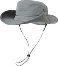 Comhats Waterproof UPF 50+ Wide Brim Sun Hat for Men Big Heads Oversized