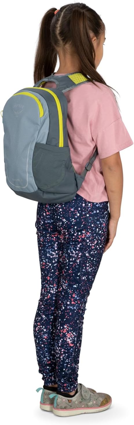 Osprey Daylite Jr. Kids' Commuter Backpack, Slate Grey/Tungsten
