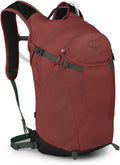 Osprey Sportlite 20L Lightweight Hiking Backpack with Hydraulics Reservoir for Men and Women, Acorn/Bonsai