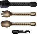 Gerber ComplEAT Camping Cutlery Utensils Set, Spoon, Fork, Burnt Bronze