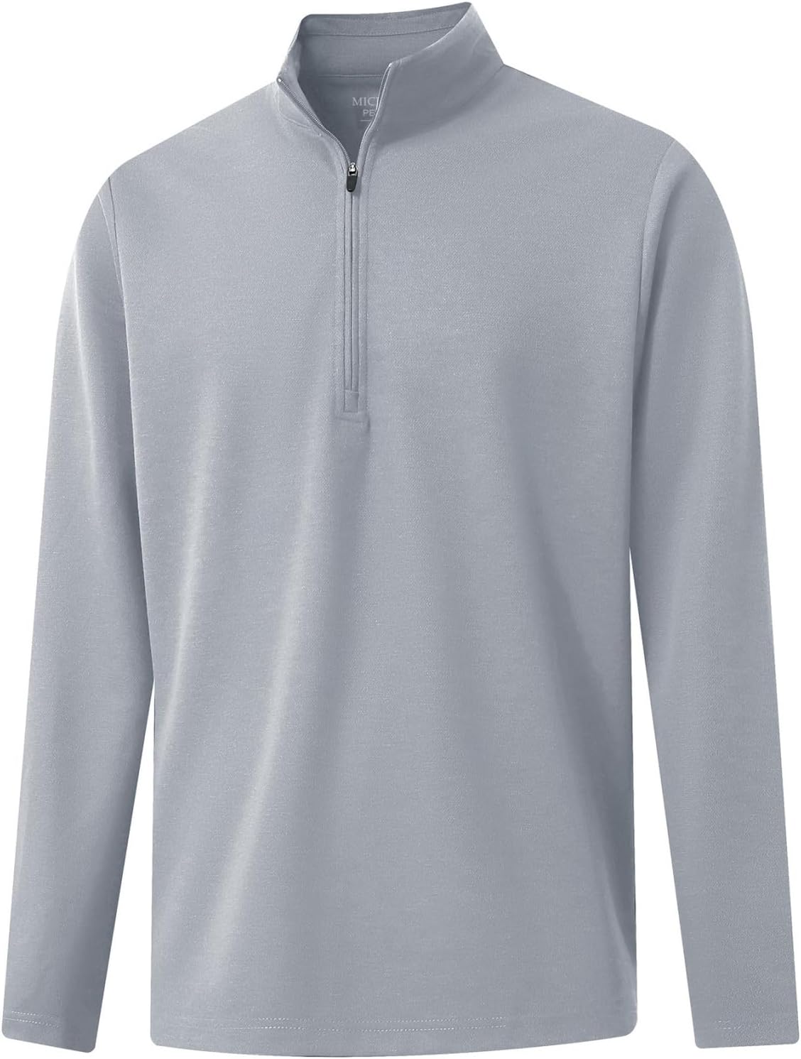Rouen Quarter Zip Pullover Men Performance Dry Fit Athletic Casual Golf Mock Neck Long Sleeve Pullover Half Zip Sweatshirt
