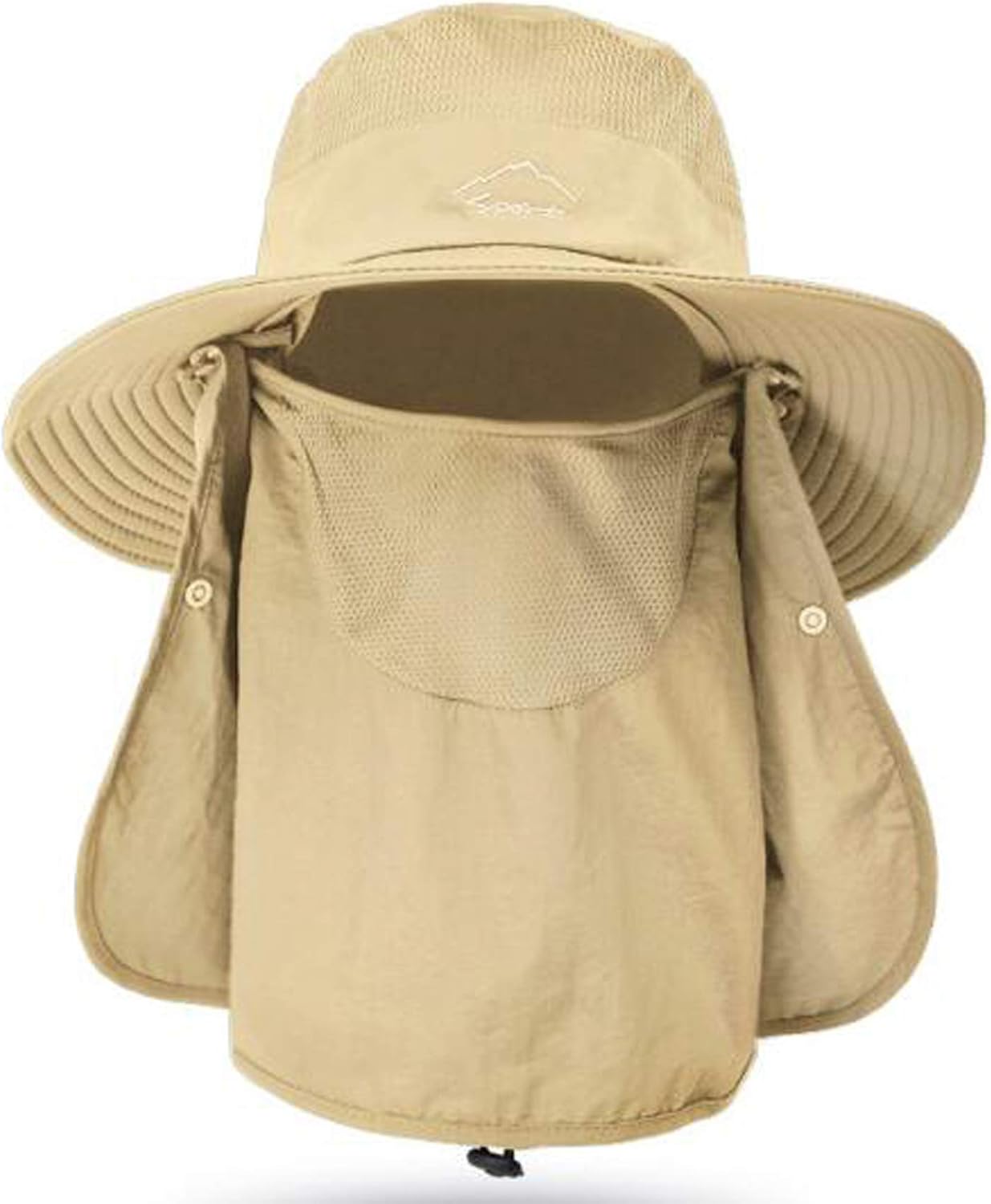 Fishing Hat for Men & Women, Sun Protection Hat with Face Cover & Neck Flap