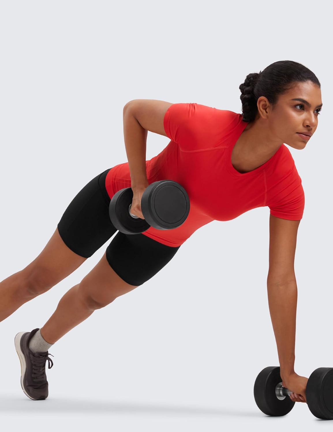 CRZ YOGA Seamless T-Shirt Hip Length