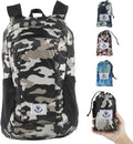 4Monster Hiking Daypack,Water Resistant Lightweight Packable Backpack for Travel Camping Outdoor