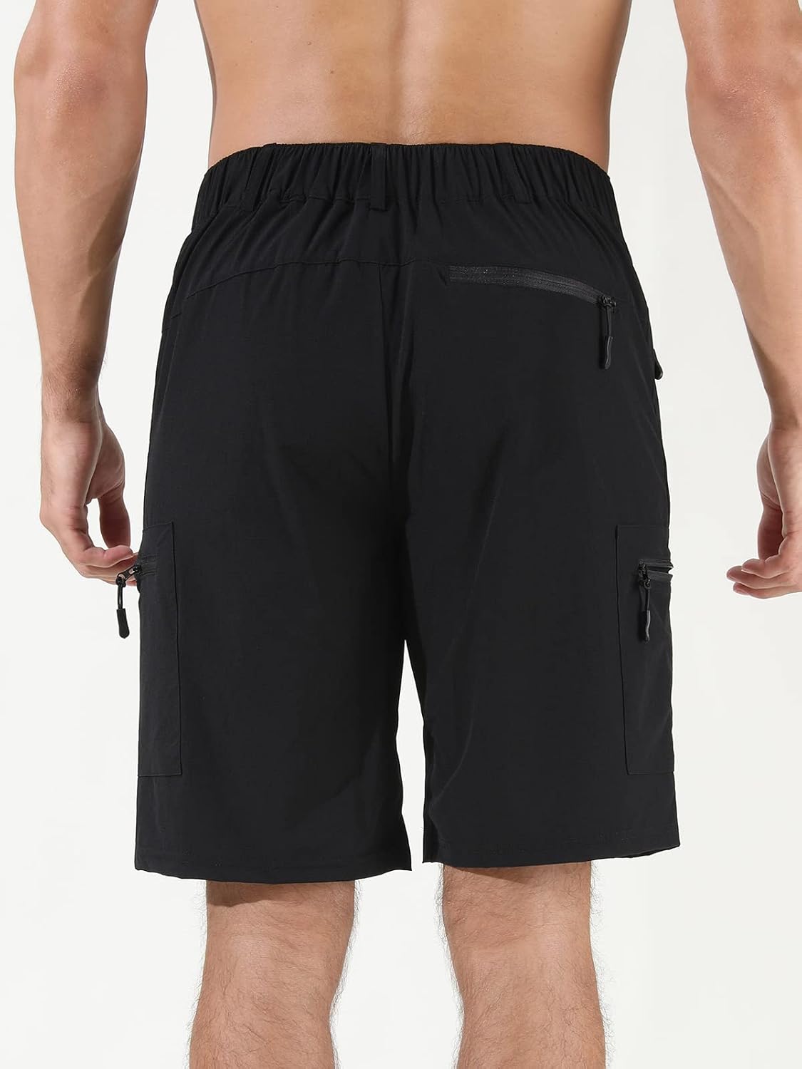 Suwangi Mens Hiking Cargo Shorts Casual Travel Tactical Short for Men