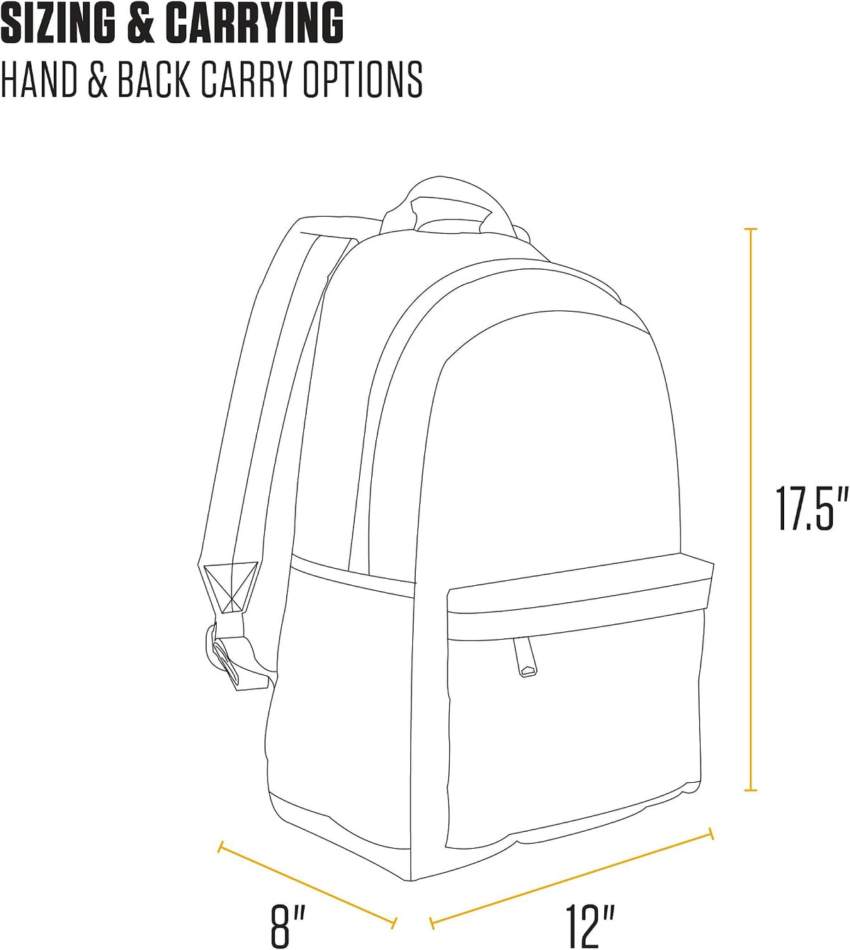 Carhartt Classic 21L Backpack Atomic Blue