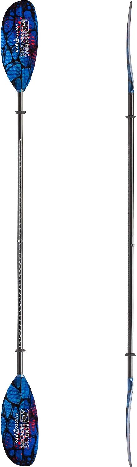 BENDING BRANCHES Angler Pro Fiberglass Straight Shaft 2-Piece Kayak Paddle