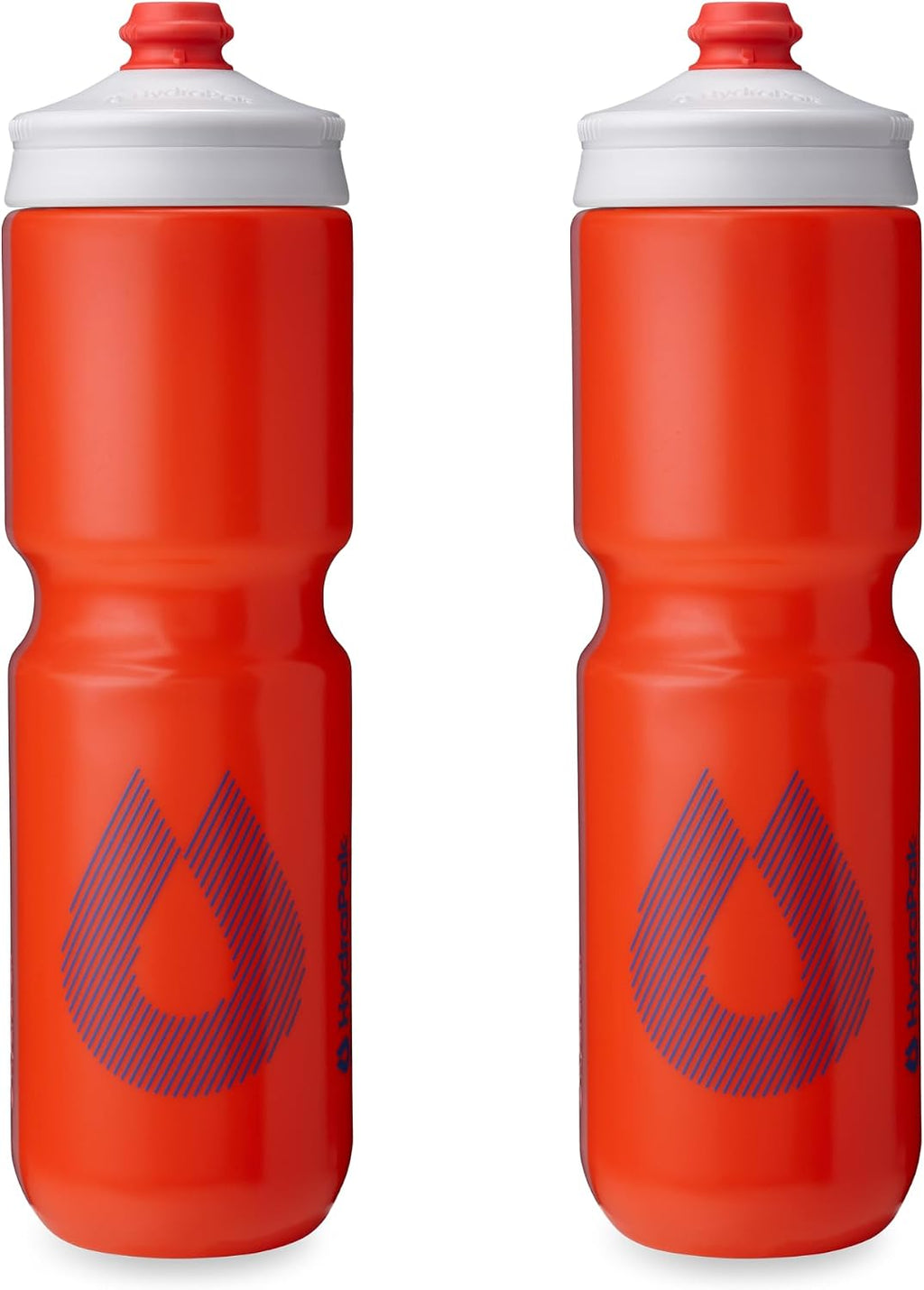 HydraPak Breakaway Surge Lightweight Bike Water Bottle (30oz, Orange)