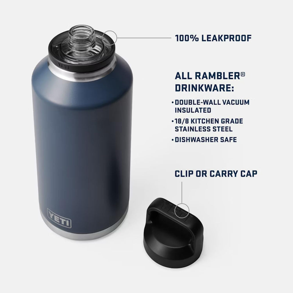 YETI Rambler 64 oz Bottle with Chug Cap, Pace Purple