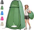WolfWise Pop Up Shower Tent for Camping Essentials, Compact & Lightweight