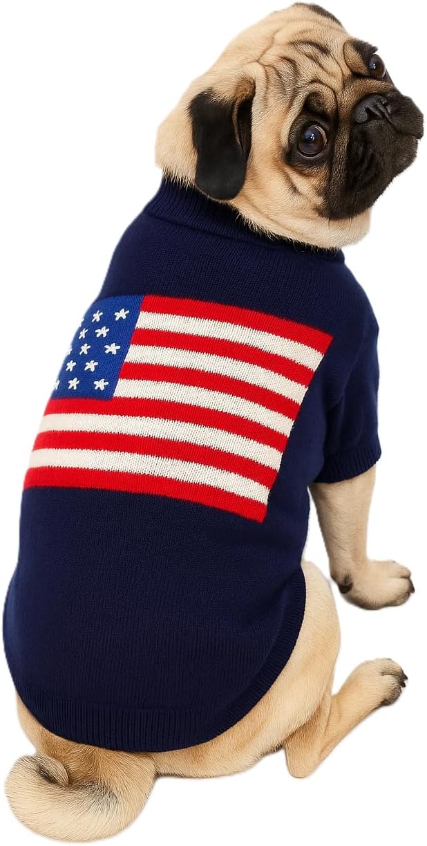 Dog Sweater for Small Dogs, Designer Dog Clothes, Luxury Chewy Pawtton Knit