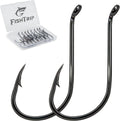 FishTrip 50/100/120/210Pcs Octopus Fishing Hooks for Saltwater & Freshwater