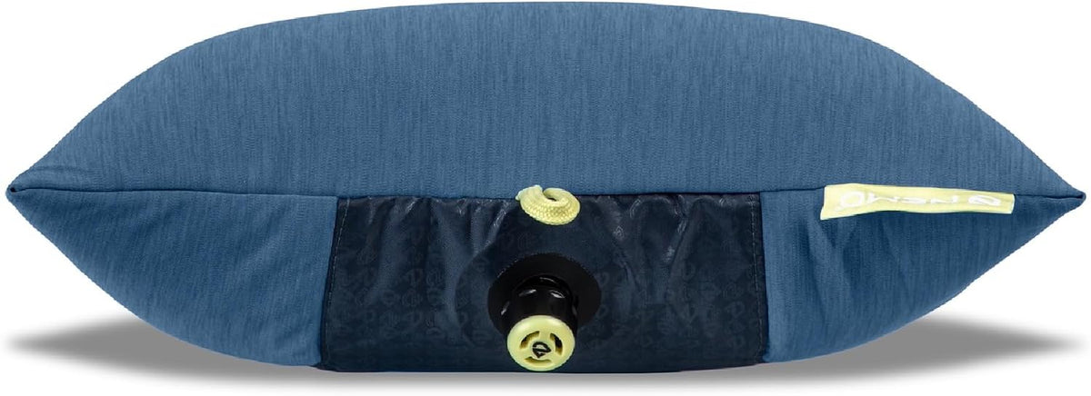 NEMO Equipment Fillo Elite Camping Pillow - Blue Horizon/Citron