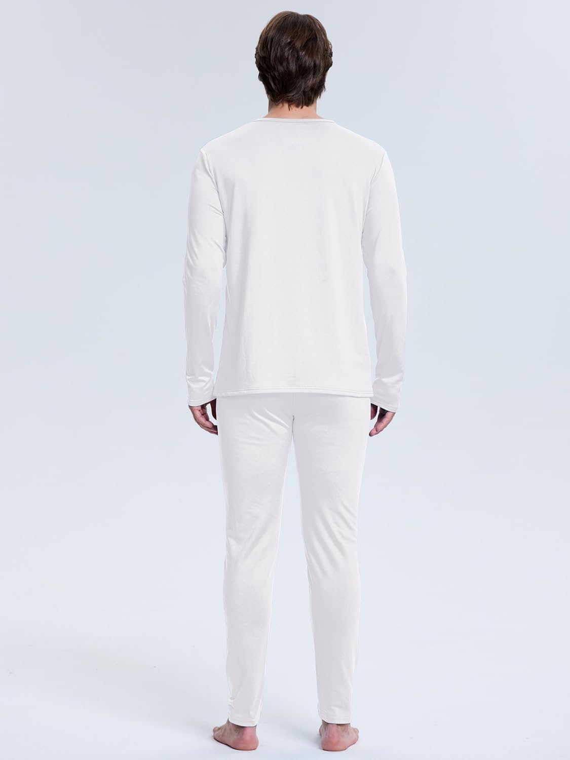 Thermal Underwear for Men Fleece Lined Long Johns for Mens Winter