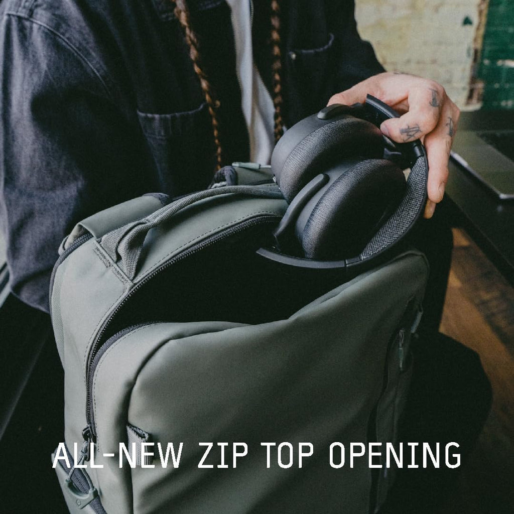 WANDRD PRVKE Zip 21L Camera Backpack, Wasatch Green, Quick Side Access