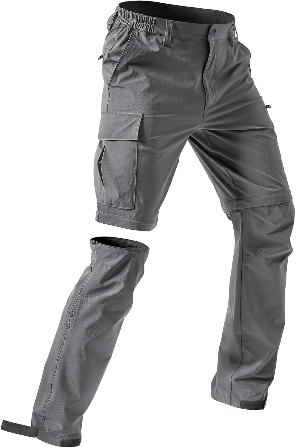 Moosehill Men's Hiking Pants: Convertible Quick-Dry