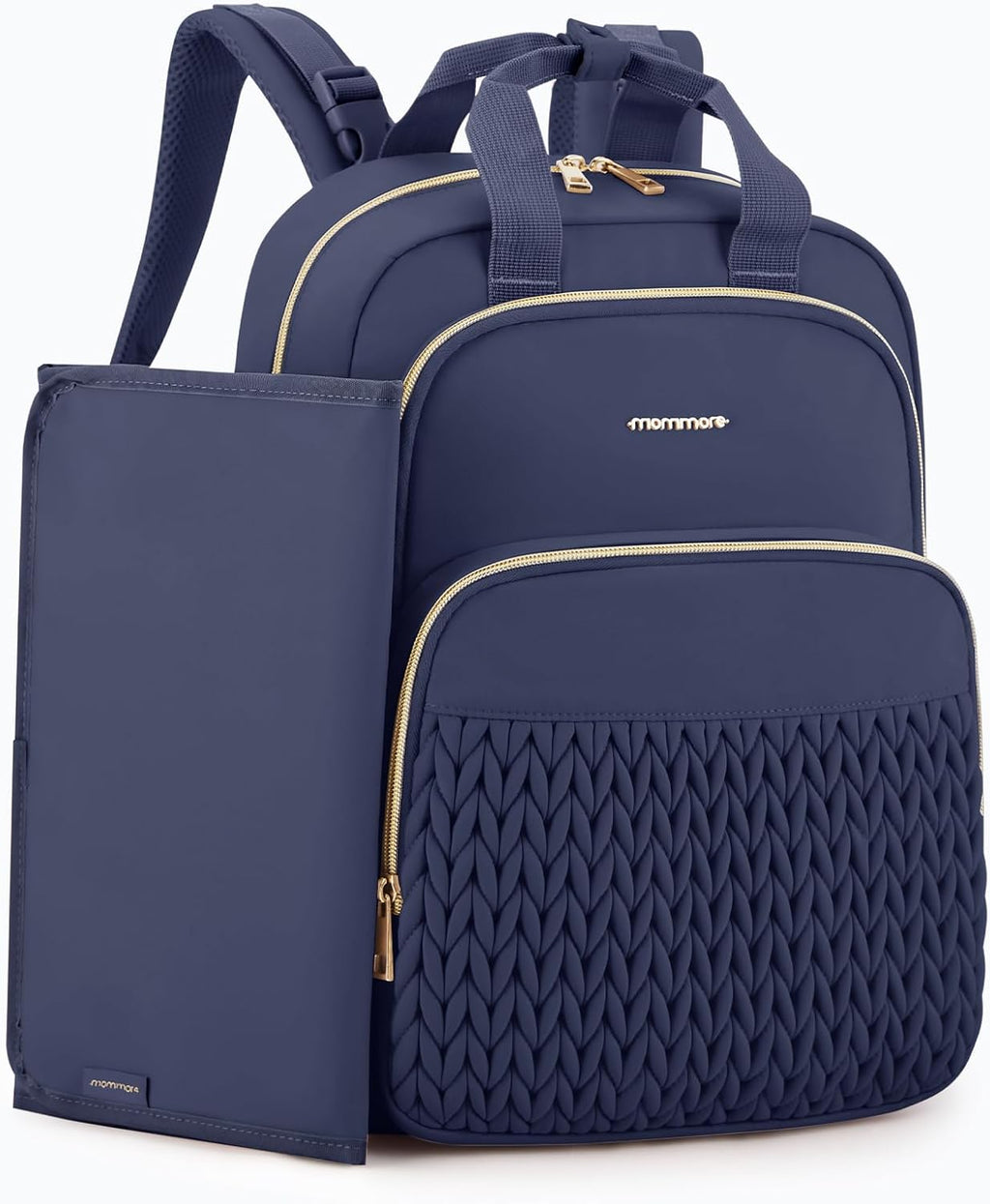 mommore Diaper Bag Backpack, Large Travel Baby Bag for Daily Essentials