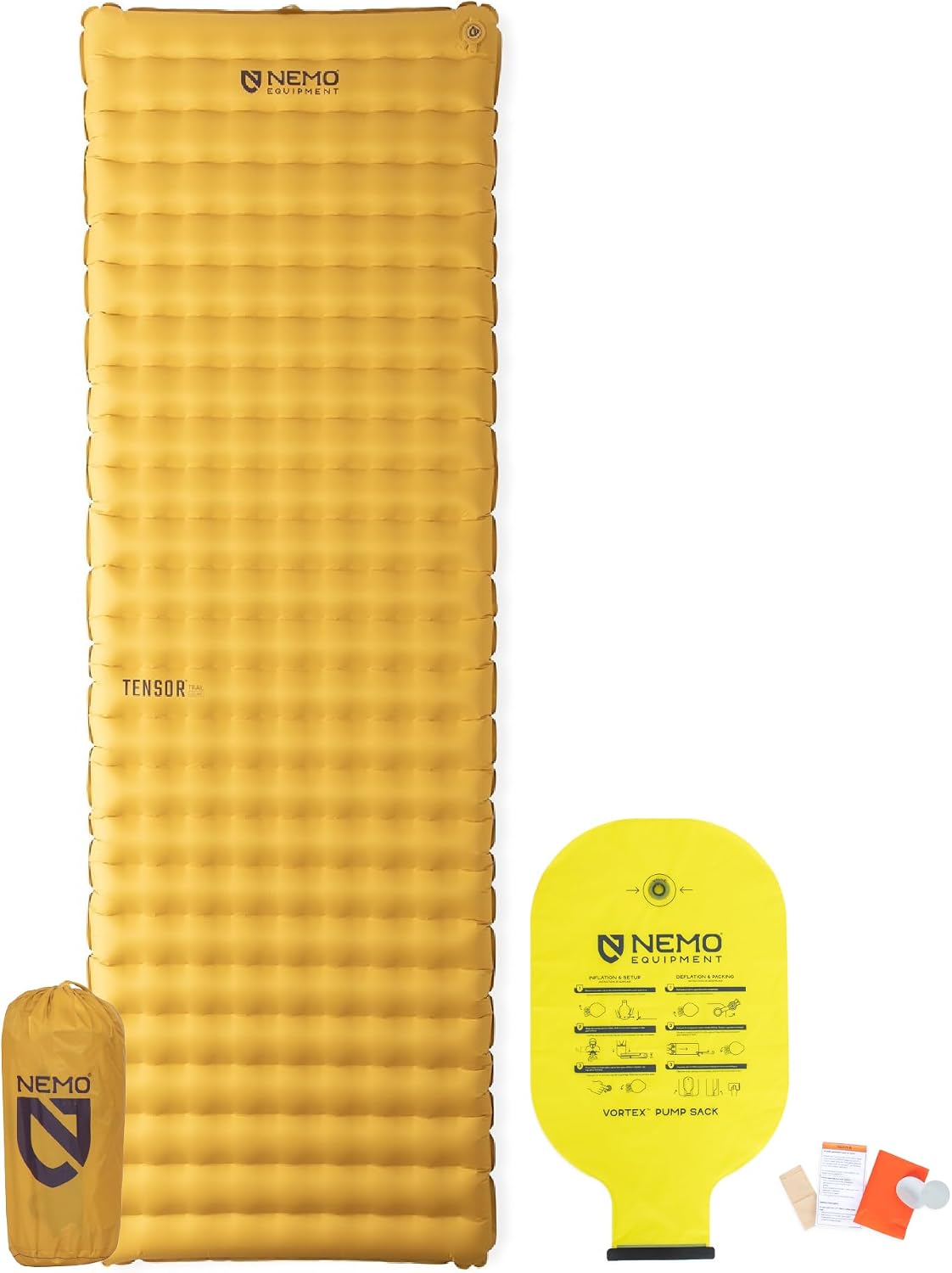 NEMO Equipment Tensor Trail Sleeping Pad - Mango/Huckleberry - Reg Wide