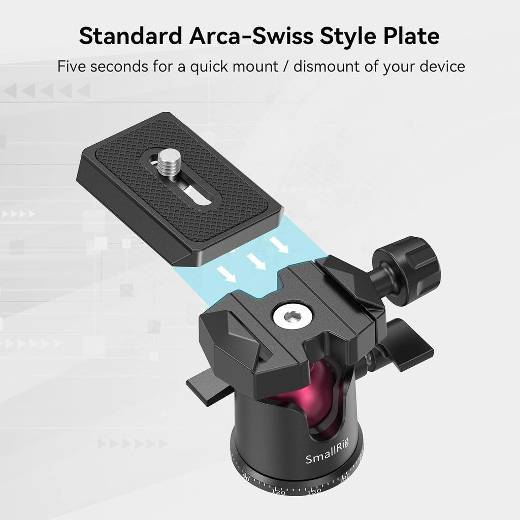 SmallRig Mini Tabletop Tripod with QR Plate for Arca-Type - BUT2664
