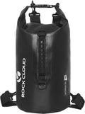 ROCK CLOUD Dry Bag Waterproof 10L Dry Sack for Kayaking Rafting Boating Beach Surfing Swimming Canoe Camping Hiking Fishing Ski