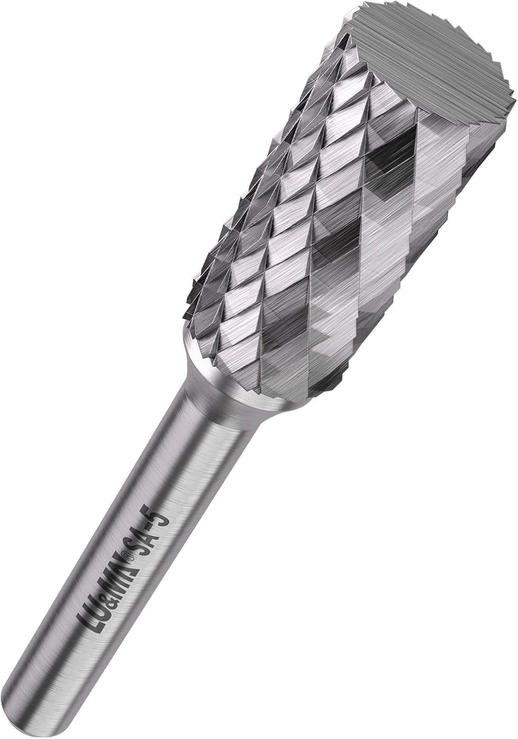 LU&MN SA-5 Tungsten Carbide Burr, 1/2" Head 1/4" Shank, 1 Pc