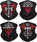 Cool Skull Face Bandanas Sports Casual Headwear Viking Neck Gaiter