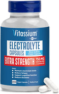 Vitassium Salt Pills Plus Strength For POTS Scientifically Formulated 200ct