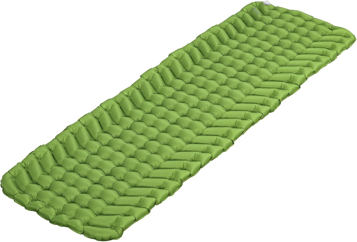 Bestway WanderLite 74" x 23" Inflatable Camping Sleeping Pad, Green