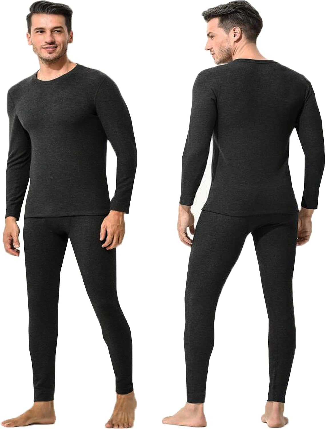 Heated Thermal Underwear for Men Women USB Charge 42 Zone Intelligent Heated Long Johns for Men Women & XS-4XL