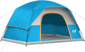 CAMPROS CP Tents for Camping 2/4/6 Person, Waterproof Windproof Dome Tent