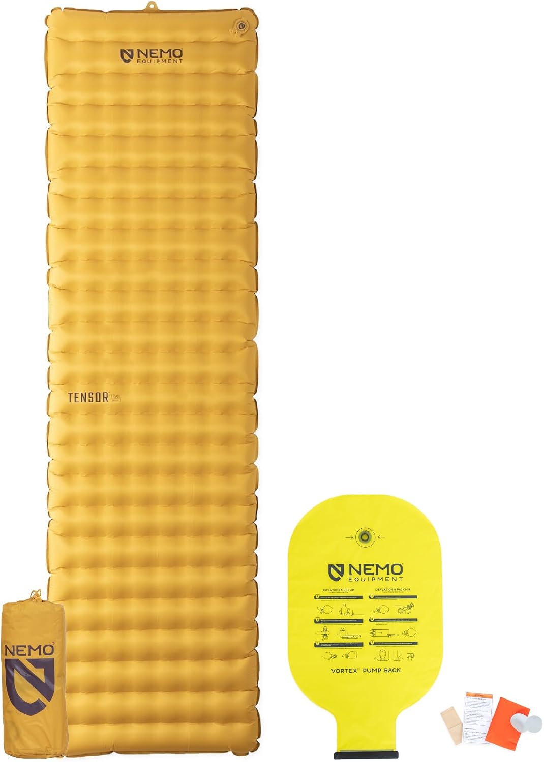 NEMO Equipment Tensor Trail Sleeping Pad - Mango/Huckleberry - Reg Wide