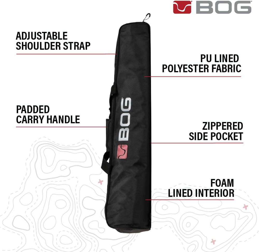 BOG DeathGrip Tripod Carry Bag with Padded Shoulder Strap and Water-Resistant Exterior for Hunting Tripods