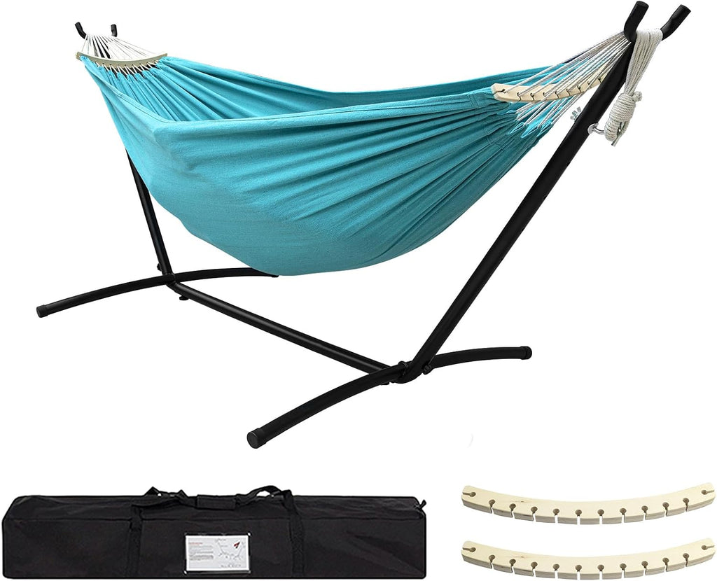 SZHLUX Hammock with Stand for Outside,Hamaca Con Base