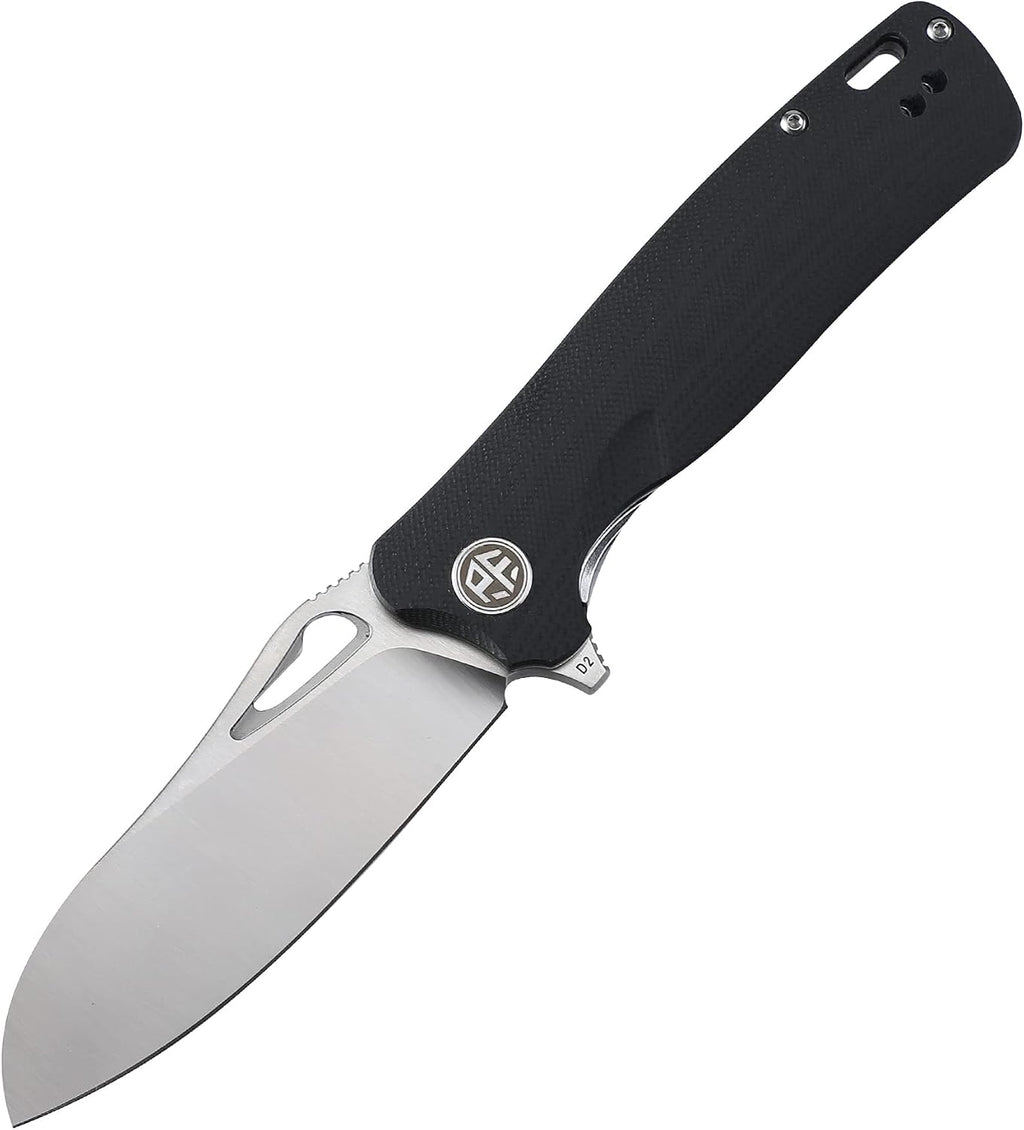 Petrified fish PF868 Bunta 3.35" D2 Satin Blade Pocket Folding Knife