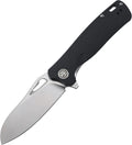 Petrified fish PF868 Bunta 3.35" D2 Satin Blade Pocket Folding Knife